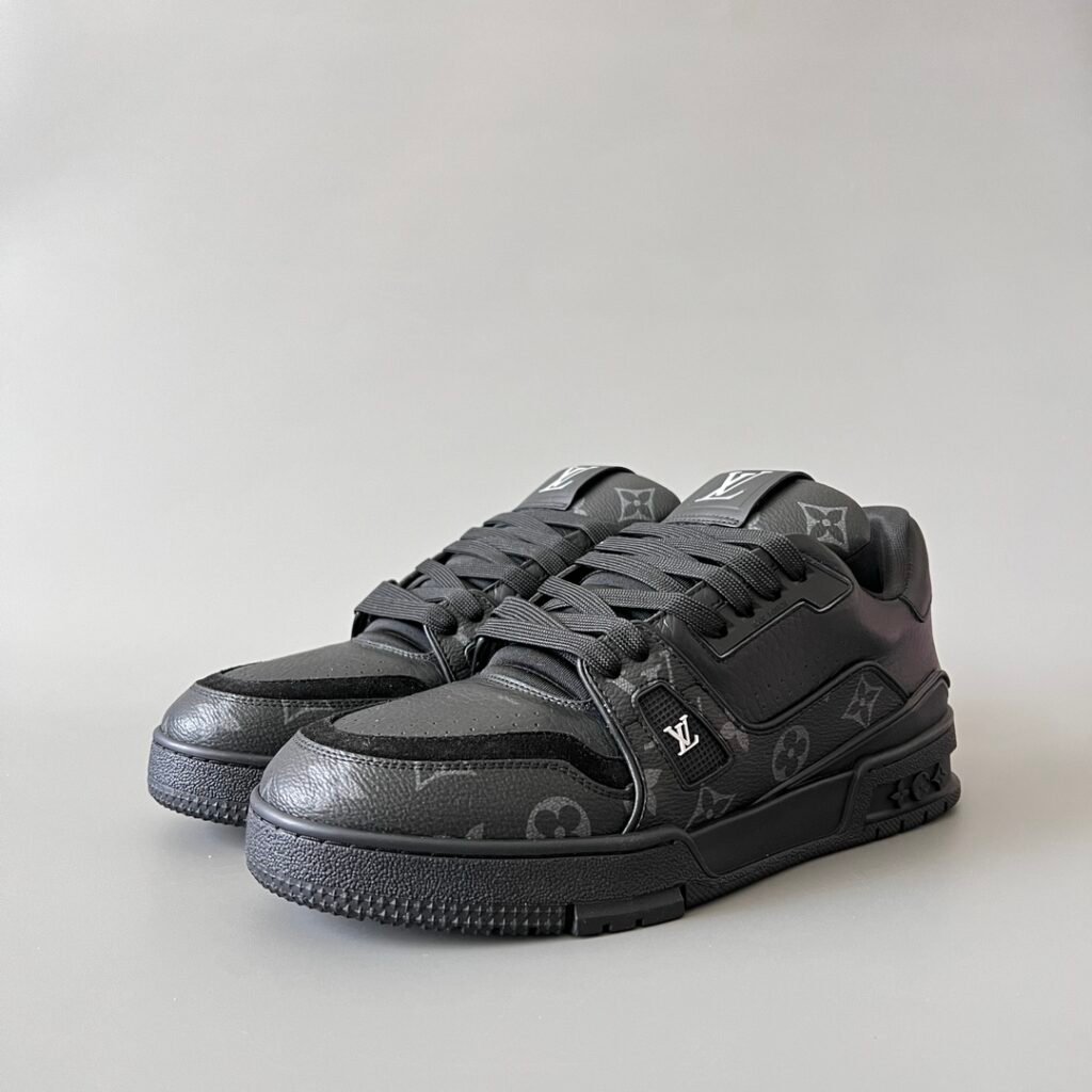 Aurora Custom Louis Vuitton Trainer "Triple Black Monogram" (1:1 Deconstructed)