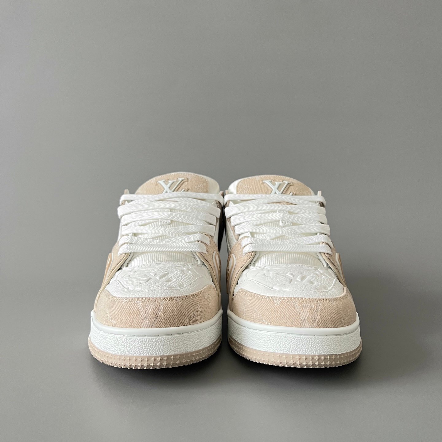 Aurora Custom Louis Vuitton Trainer "Sand Beige Monogram" (1:1 Deconstructed / Unisex) - Image 2