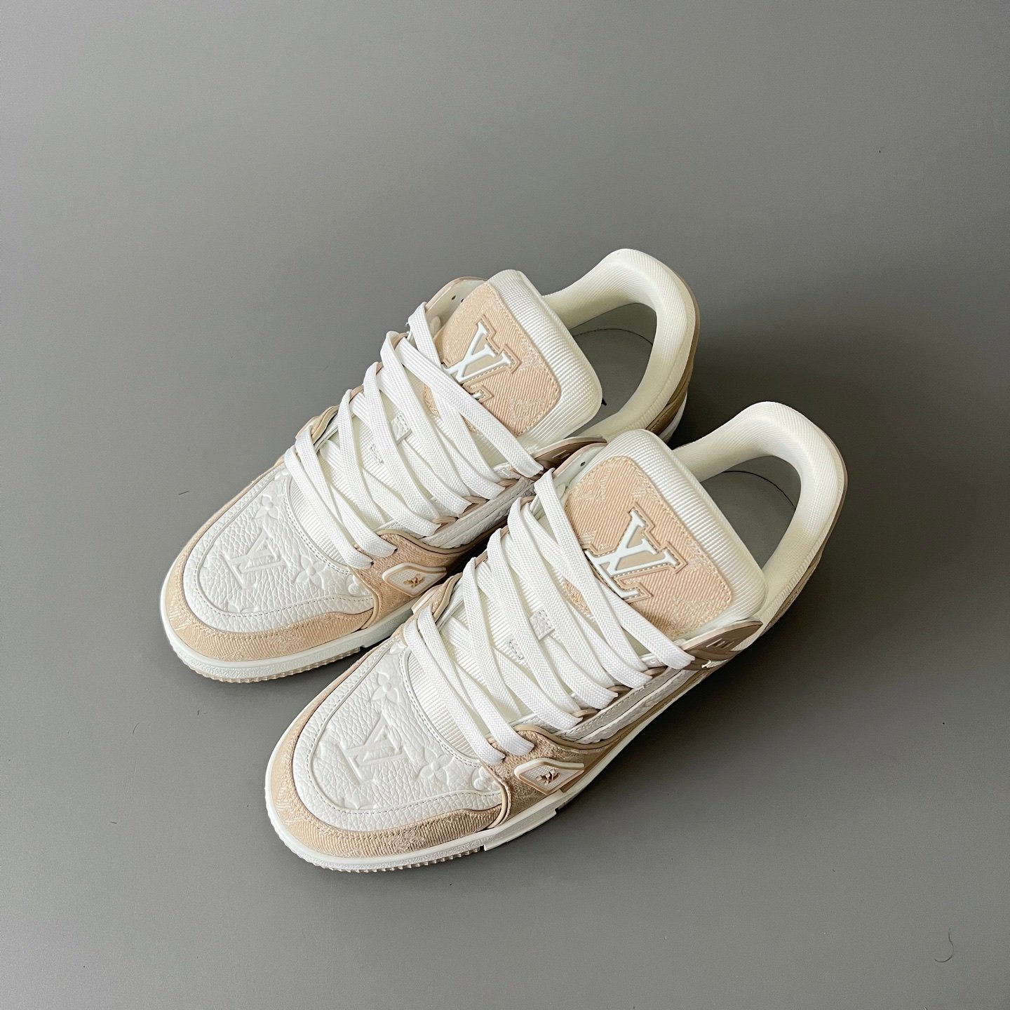 Aurora Custom Louis Vuitton Trainer "Sand Beige Monogram" (1:1 Deconstructed / Unisex) - Image 8