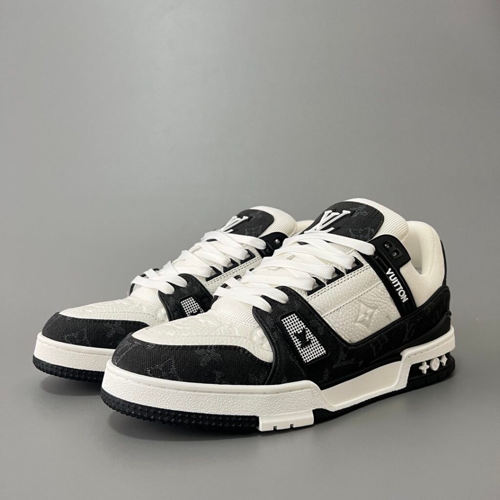 Aurora Custom Louis Vuitton Trainer "Panda Denim" (1:1 Deconstructed / Unisex)