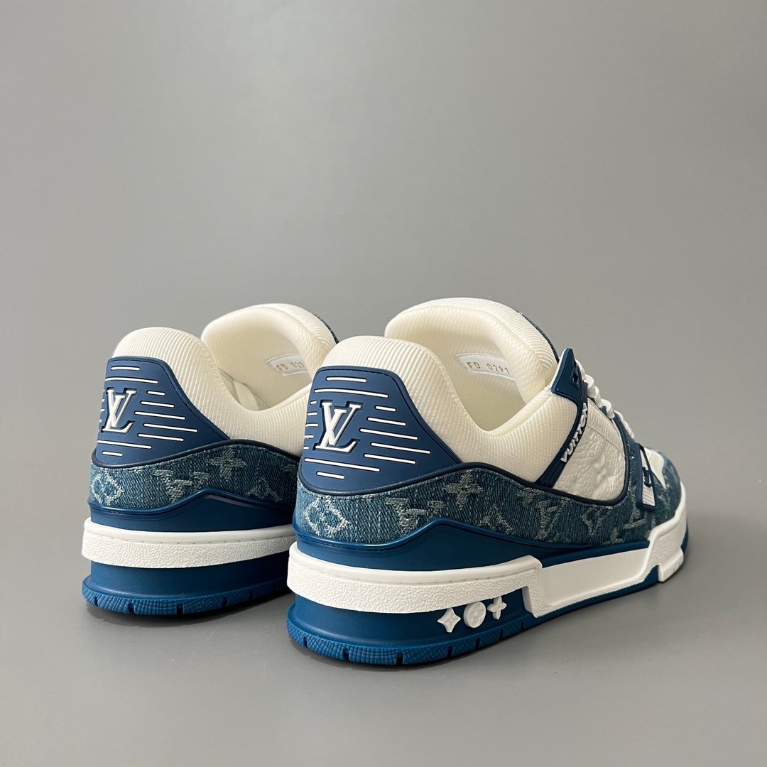 Aurora Custom Louis Vuitton Trainer "Ocean Denim" (1:1 Deconstructed / Unisex) - Image 4