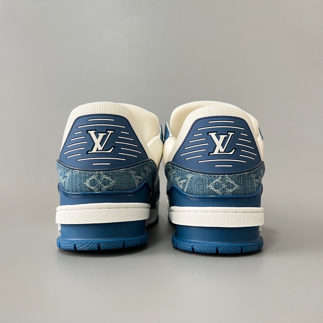 Aurora Custom Louis Vuitton Trainer "Ocean Denim" (1:1 Deconstructed / Unisex) - Image 5
