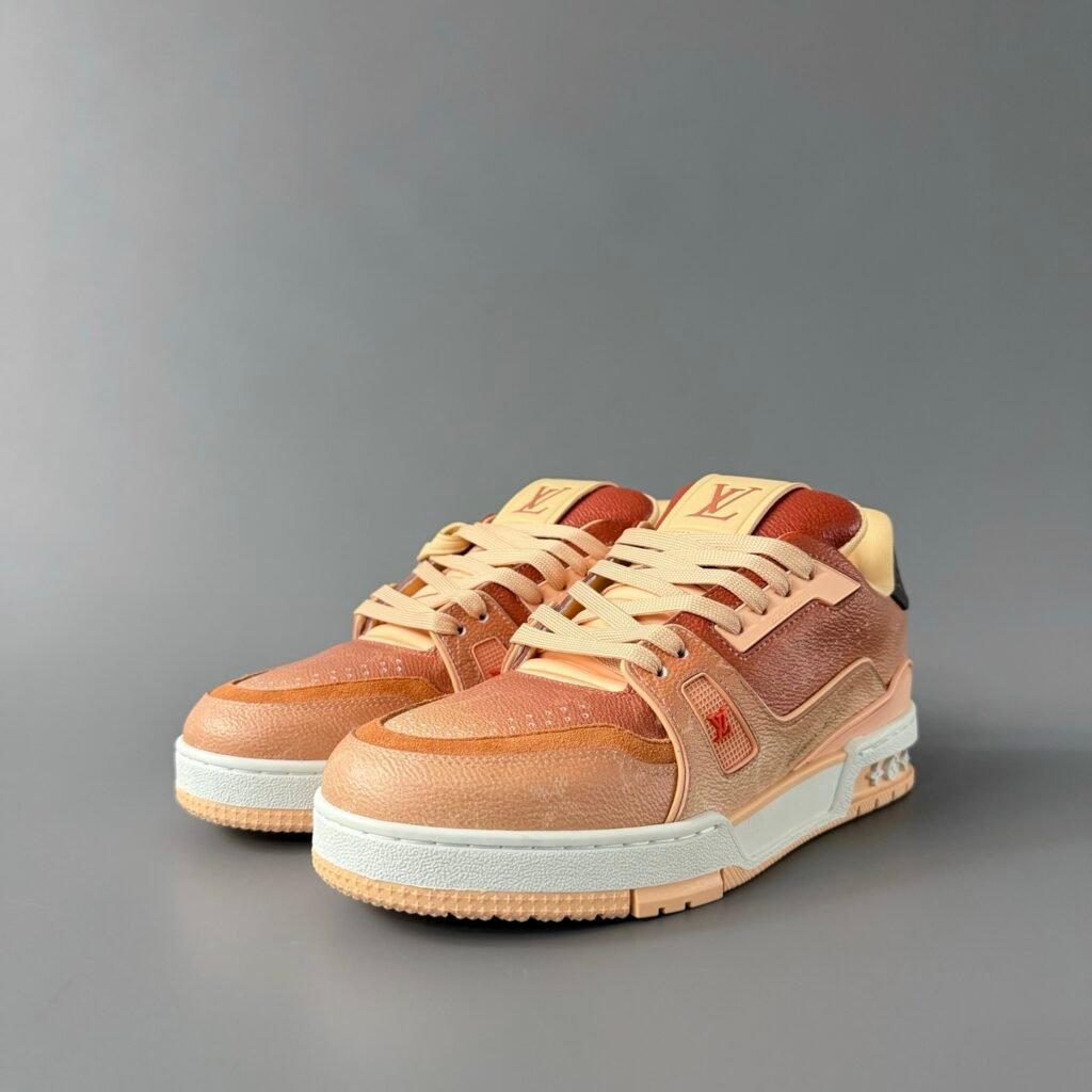 Aurora Custom Louis Vuitton Trainer "Sunset Rust" (1:1 Deconstructed)