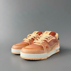 Aurora Custom Louis Vuitton Trainer "Sunset Rust" (1:1 Deconstructed)