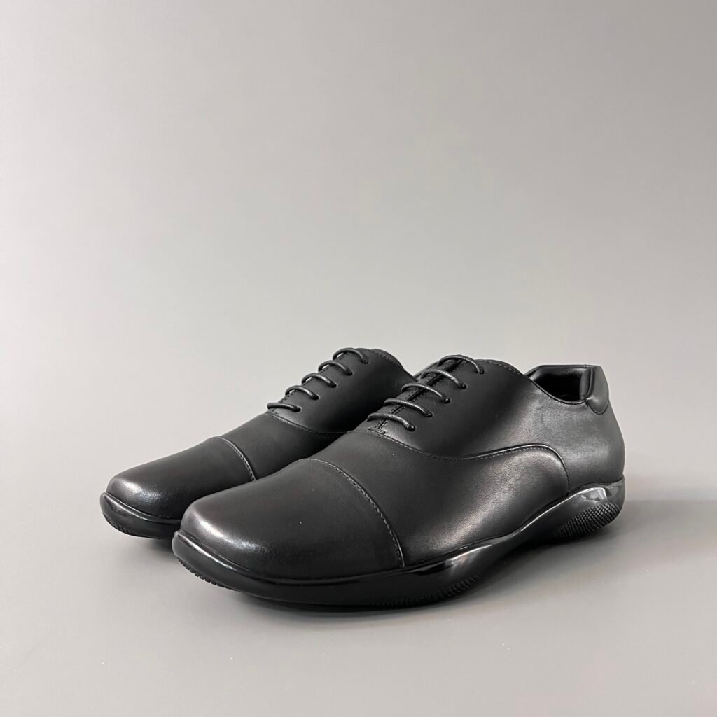 Aurora Custom PRADA Toblach Calfskin Casual Shoes (1:1 Deconstructed)