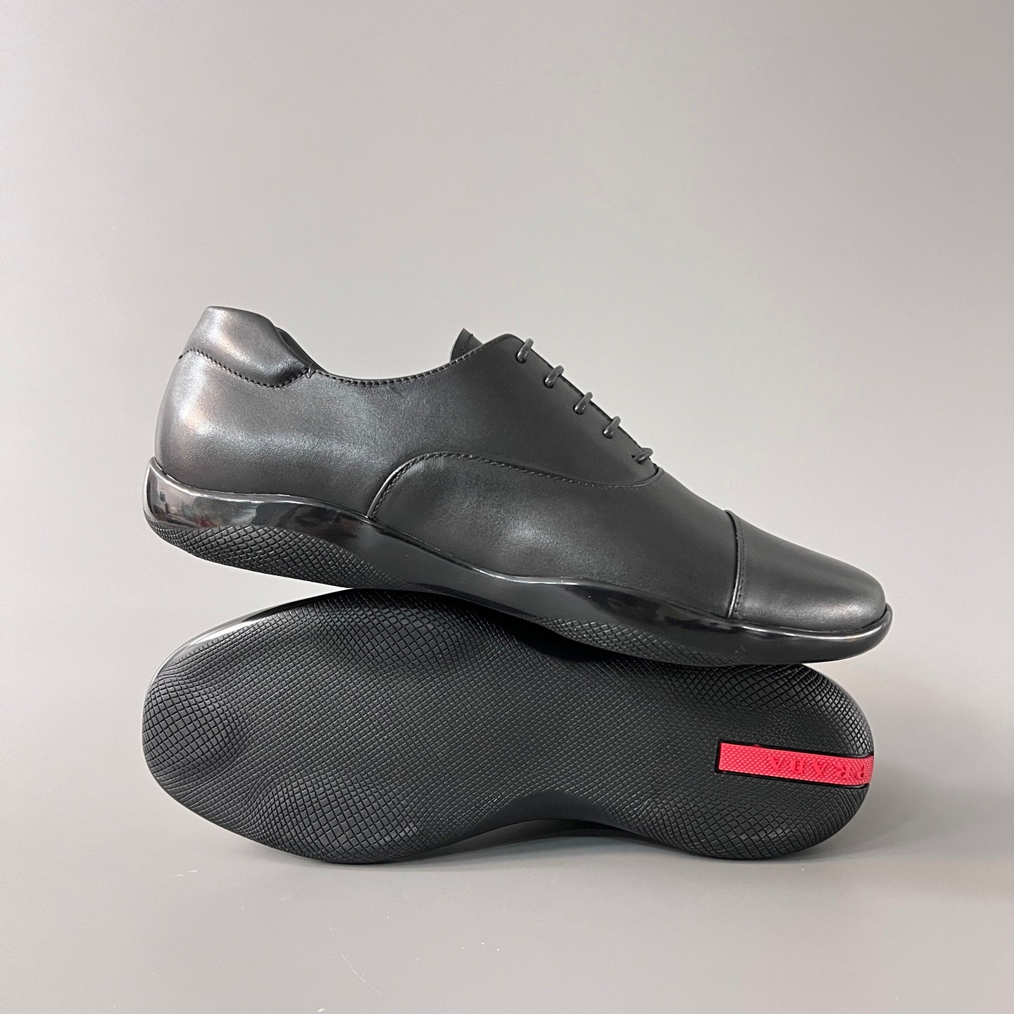 Aurora Custom PRADA Toblach Calfskin Casual Shoes (1:1 Deconstructed) - Image 6