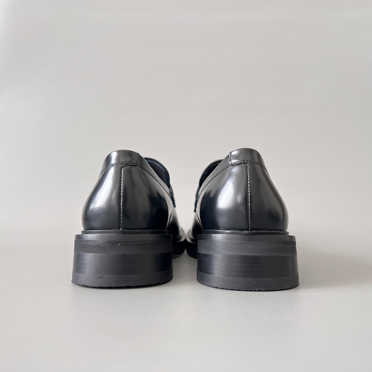 Aurora Custom PRADA Puffy-Piping Brushed Leather Loafers (1:1 Deconstructed) - Image 5