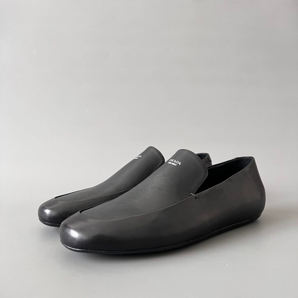 Aurora Custom PRADA Matte "Soft-Touch" Loafers (1:1 Deconstructed)
