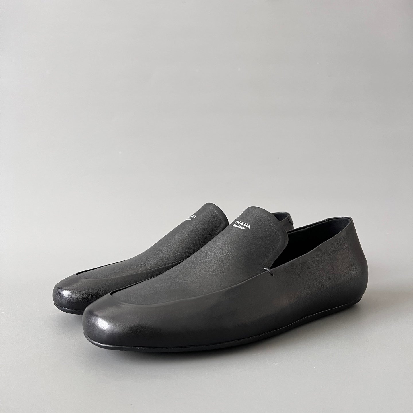 Aurora Custom PRADA Matte "Soft-Touch" Loafers (1:1 Deconstructed)