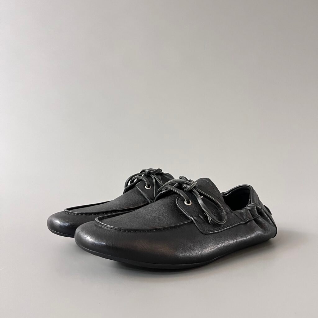 Aurora Custom PRADA Shuffle "Vintage" Leather Loafers (1:1 Deconstructed)