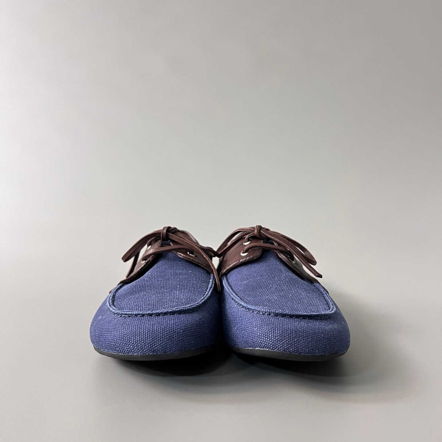 Aurora Custom PRADA Shuffle Canvas & Leather Loafers (1:1 Deconstructed) - Image 2