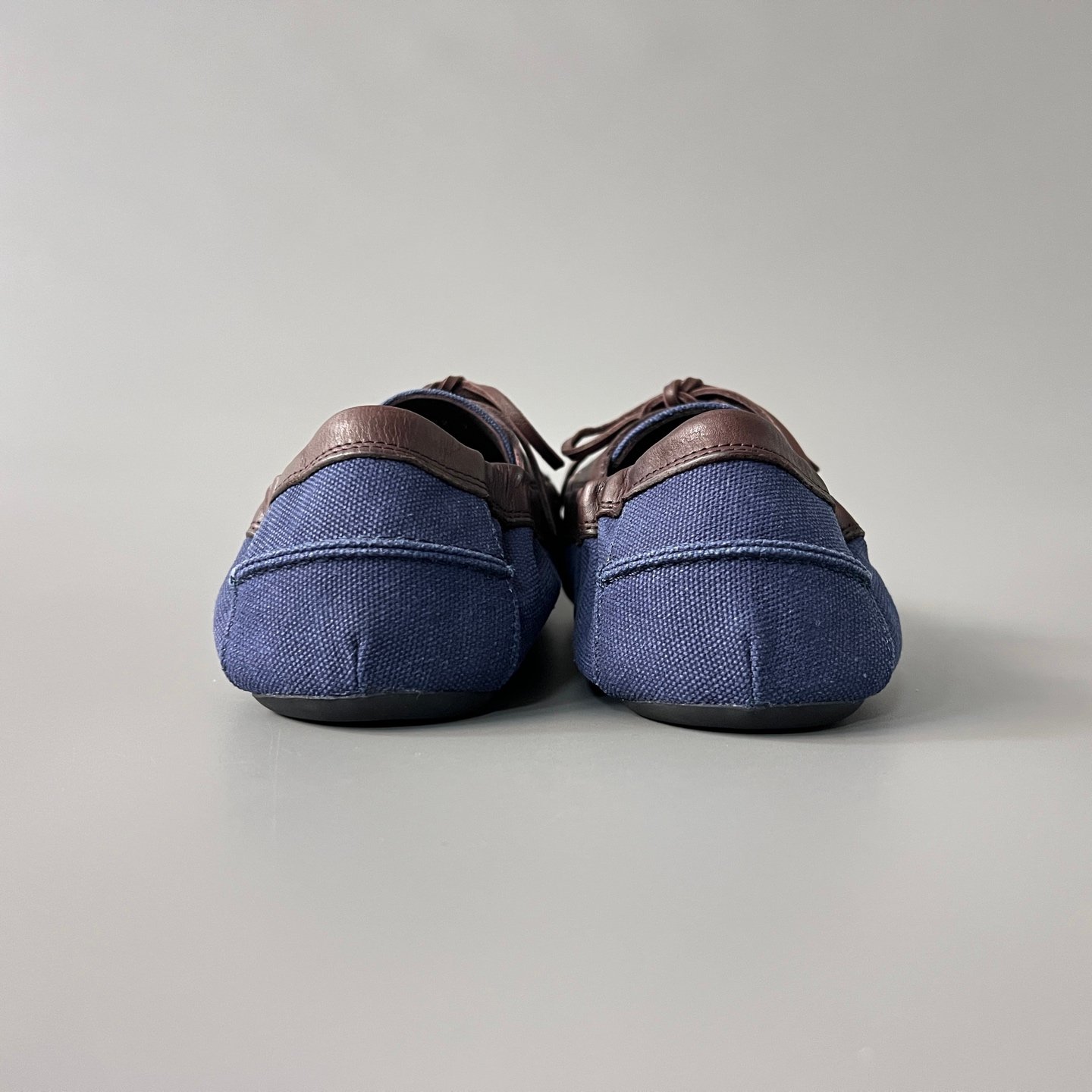 Aurora Custom PRADA Shuffle Canvas & Leather Loafers (1:1 Deconstructed) - Image 5