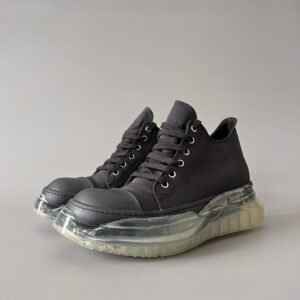 Aurora Custom Rick Owens DRKSHDW Mega Bumper Low - "Crystal" Composite Silk (1:1 Deconstructed)