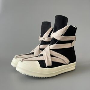 Aurora Custom Rick Owens DRKSHDW Megalace High-Top - Heavy Duty Canvas (1:1 Deconstructed)