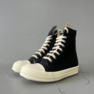 Aurora Custom Rick Owens DRKSHDW Hanging Threads High-Top - Heavy Duty Canvas (1:1 Deconstructed)