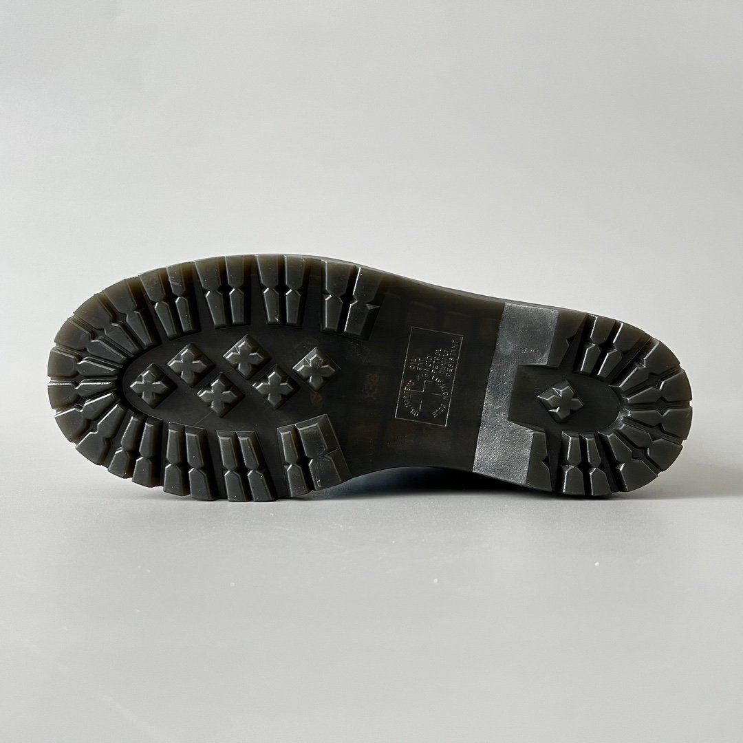 Aurora Custom Rick Owens x Dr. Martens 1460 Megalace Platform Boot - Premium Dust Suede Edition (1:1 Deconstructed) - Image 6