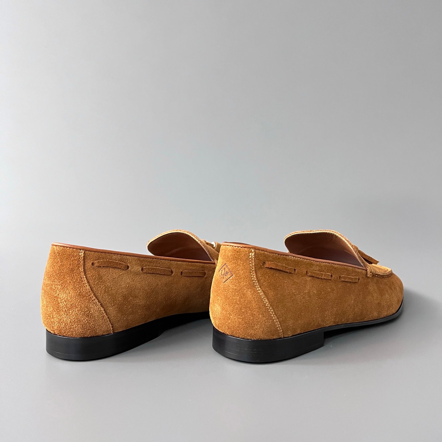 Aurora Custom Loro Piana Mainline Classic Tassel Loafer - Premium Tobacco Brown Suede Edition - Image 4