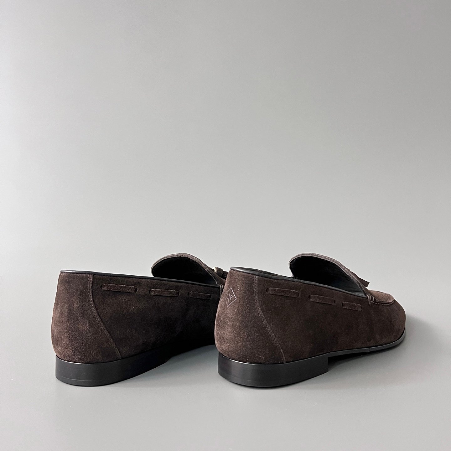 Aurora Custom Loro Piana Mainline Classic Tassel Loafer - Premium Dark Chocolate Suede Edition - Image 4