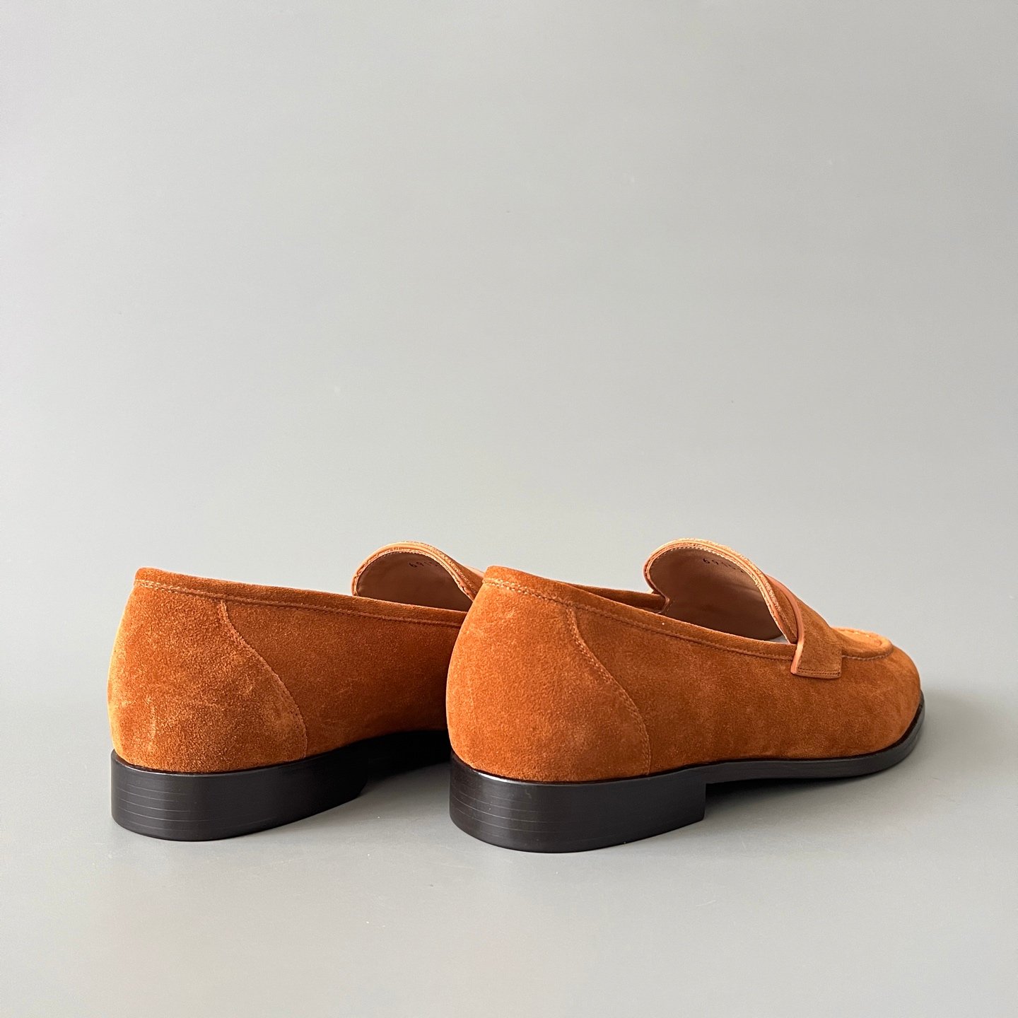 Aurora Custom Loro Piana Mainline Sergio Loafer - Premium Fox Tan / Amber Suede Edition (Full Leather Sole Custom Edition) - Image 4
