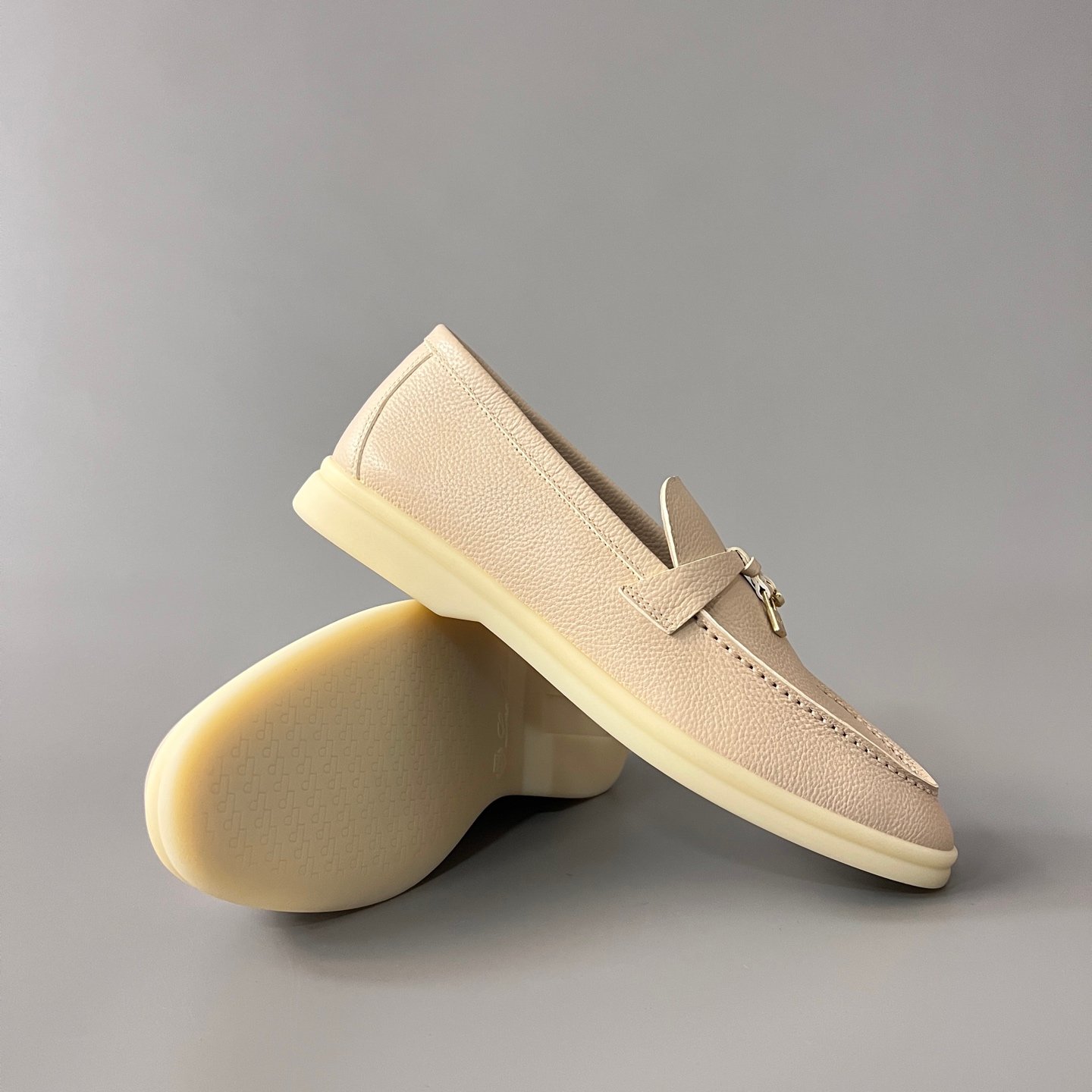 Aurora Custom Loro Piana Mainline Classic Summer Walk Loafer - Premium Classic Sand Suede - Image 7