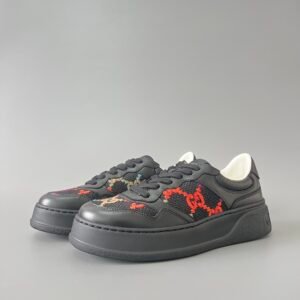 Aurora Custom Gucci Re-Web GG Supreme Color-Embroidered Canvas Chunky Sneaker (Men's Edition)