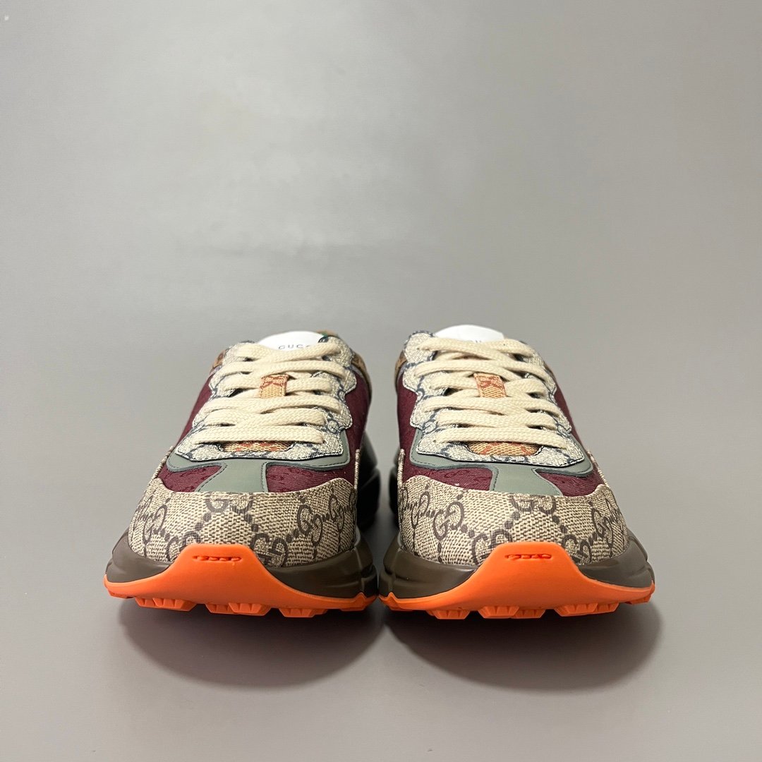 Aurora Custom Gucci Rhyton GG Canvas Multi-Color Chunky Sneaker (Unisex Edition) - Image 2