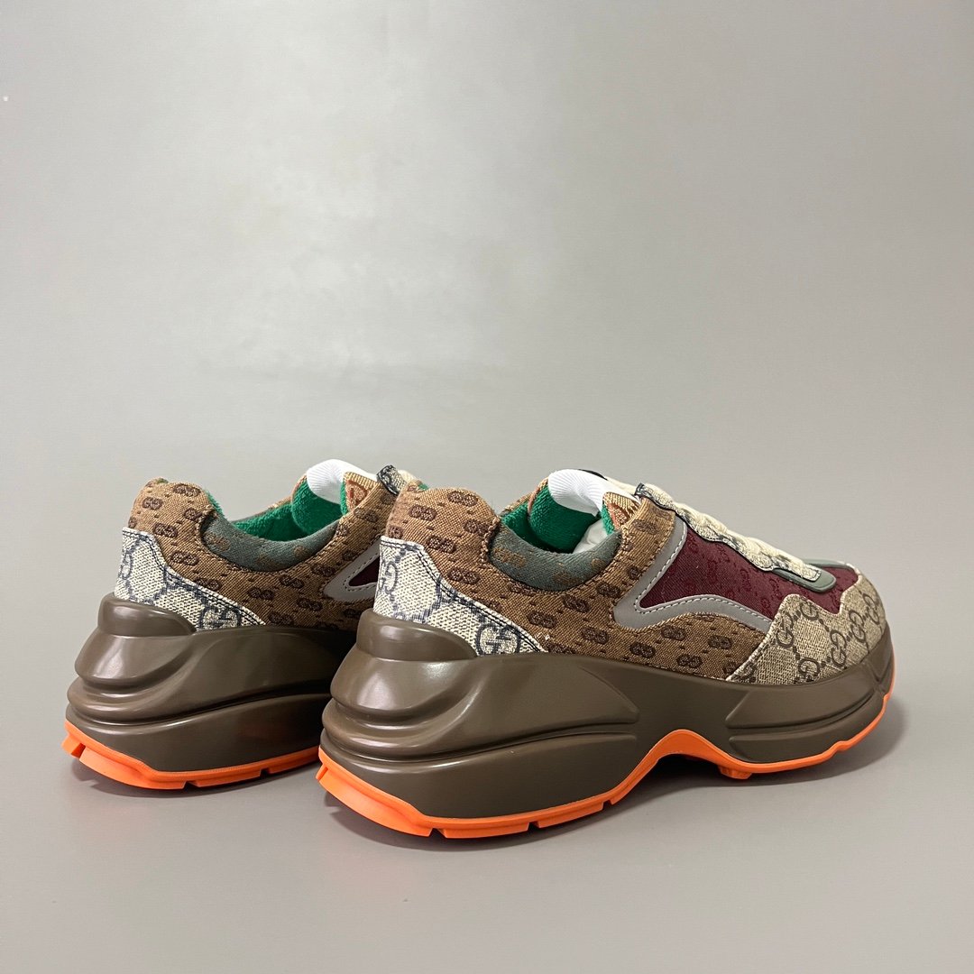 Aurora Custom Gucci Rhyton GG Canvas Multi-Color Chunky Sneaker (Unisex Edition) - Image 4