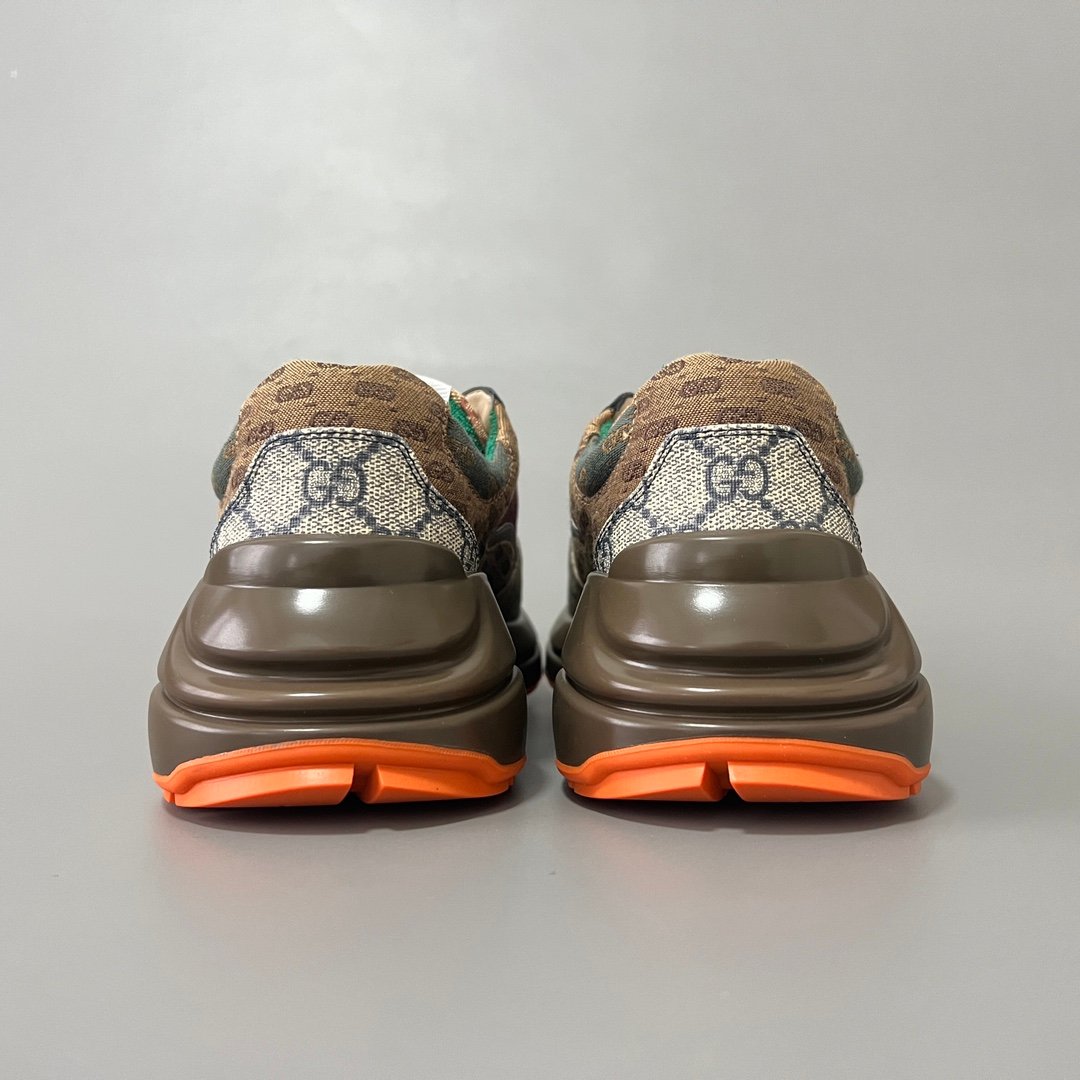 Aurora Custom Gucci Rhyton GG Canvas Multi-Color Chunky Sneaker (Unisex Edition) - Image 5
