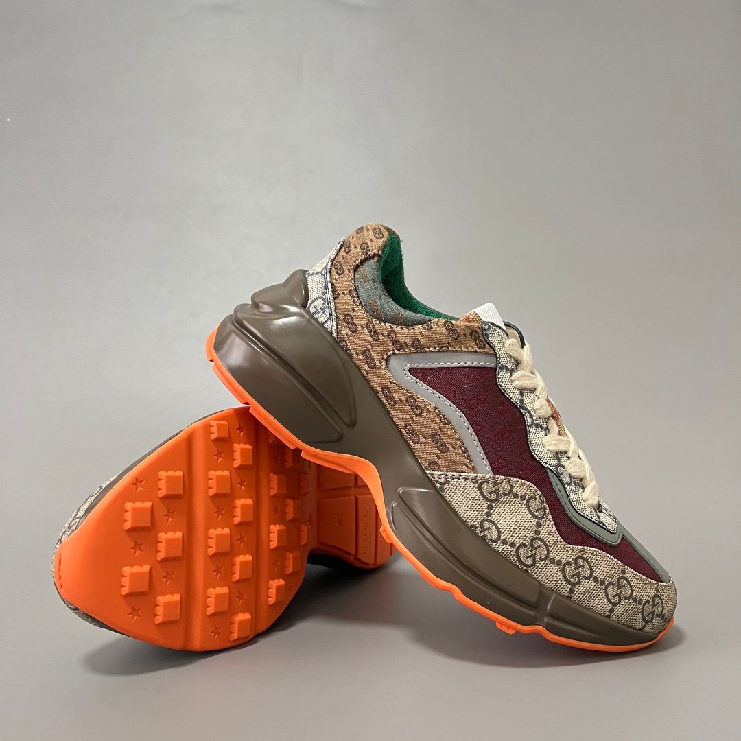 Aurora Custom Gucci Rhyton GG Canvas Multi-Color Chunky Sneaker (Unisex Edition) - Image 6