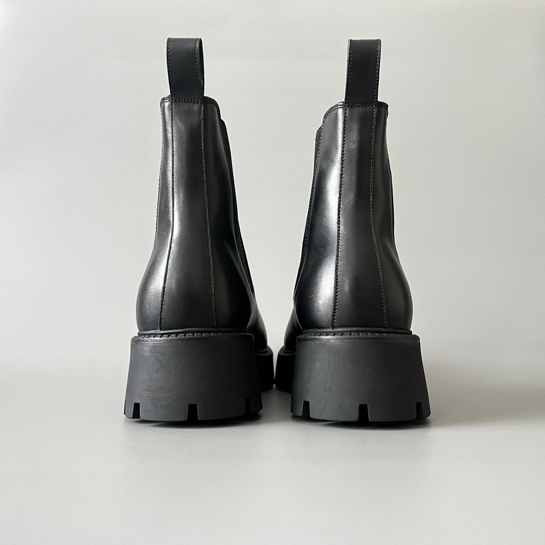 AuroraCustom Balenciaga Rhino Series Premium Smooth Calfskin Heavy-Platform Chelsea Boots (Men's Edition) - Image 5