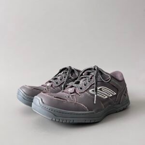 AuroraCustom Balenciaga Hamptons Series Deep Burgundy & Slate Lifestyle Sneaker (Unisex Edition)