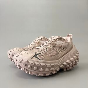 AuroraCustom Balenciaga Defender Series Desert Brown Avant-Garde Luxury Heavy-Platform Tyre Sneakers (Unisex Edition)