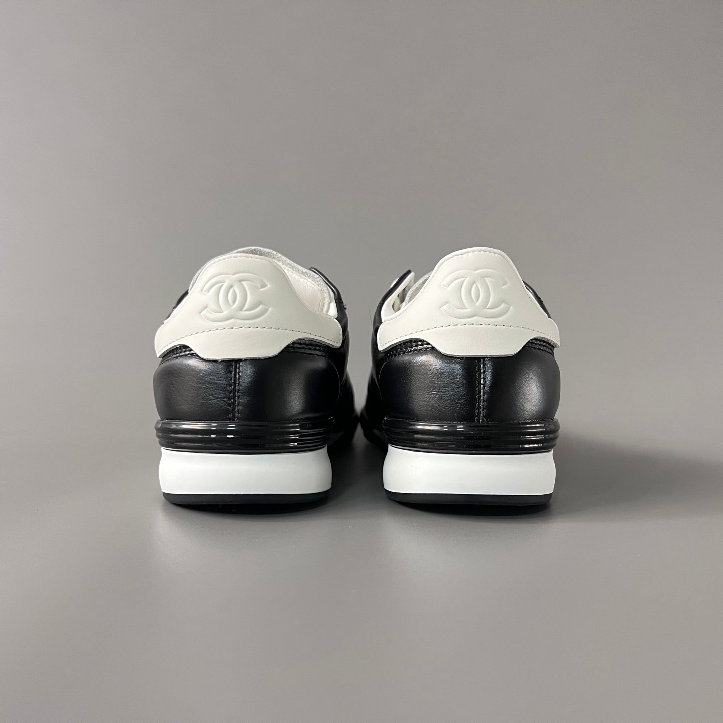AuroraCustom Chanel 25S Series GAT Lo-Top Sneakers (Stealth Noir Black, Quilted Calfskin & EVA/Rubber Hybrid Sole Edition) - Image 5